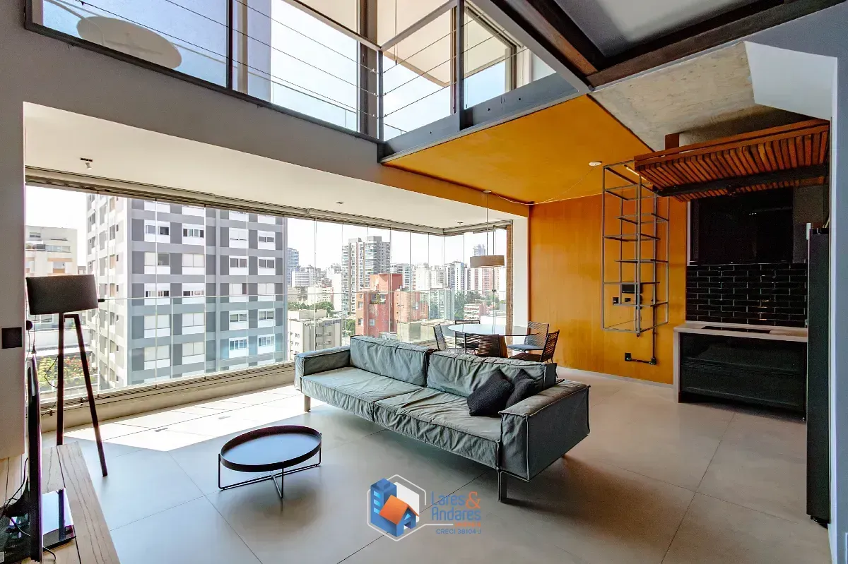 Imagem Duplex para venda em Pinheiros com 1 quarto, sendo 1 suíte, 108m²