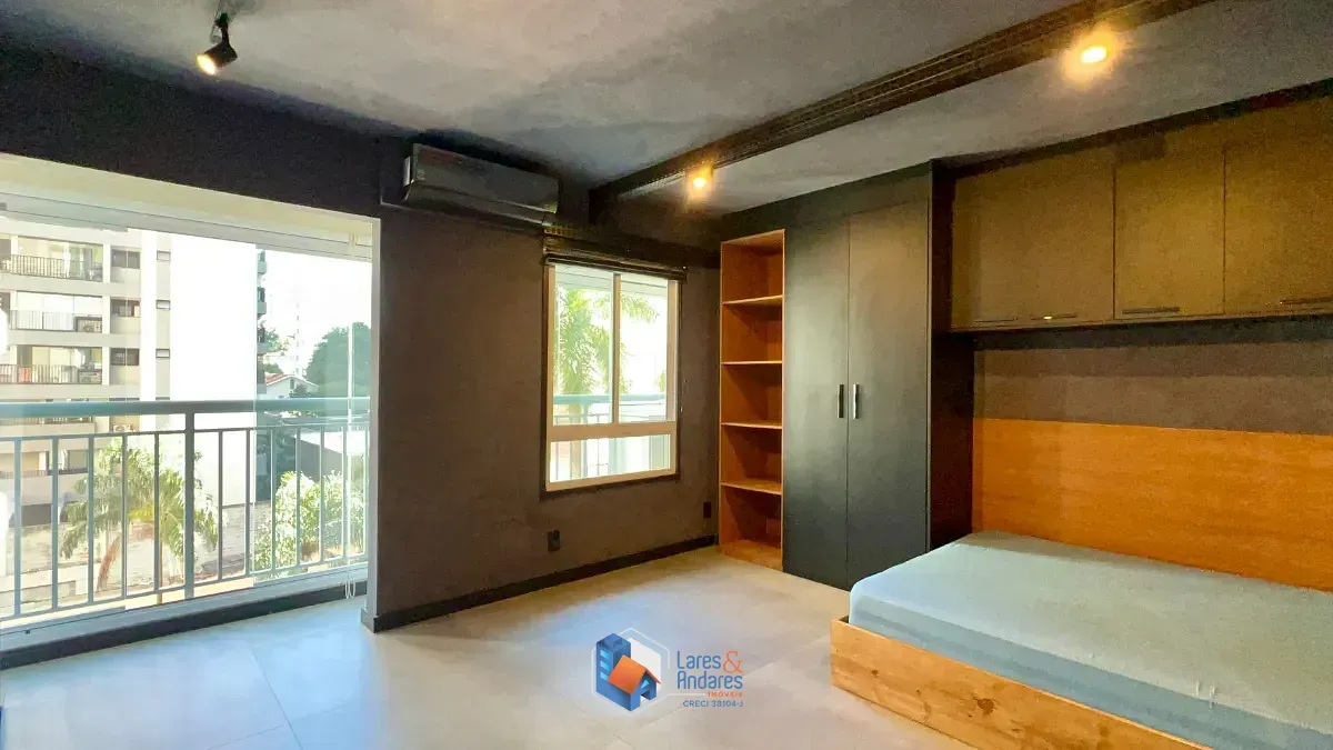 Imagem Studio para venda e locação em Pinheiros com 1 quarto, sendo 1 suíte, 31m²