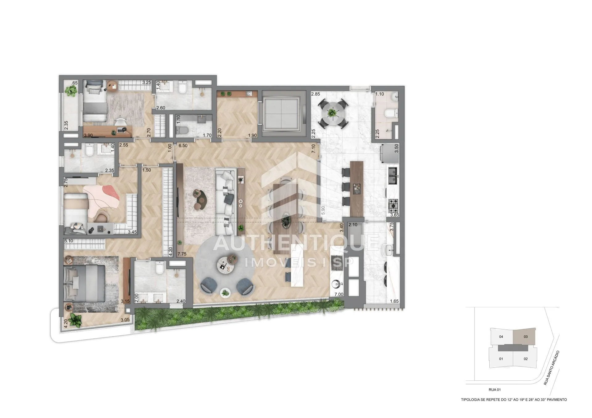 Imagem Casa Eden by YOO Brooklin - Apartamento à venda no bairro Brooklin - São Paulo/SP, Zona Sul