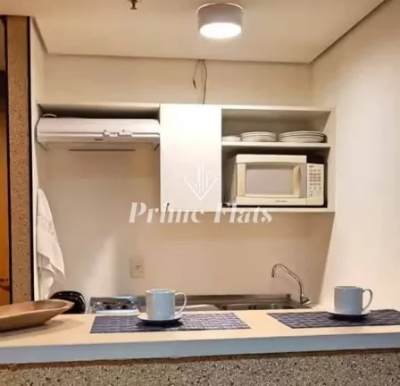 Imagem Flat disponível para venda no Comfort Suites Alphaville, com 50m², 1 dormitório e 1 vaga de garagem