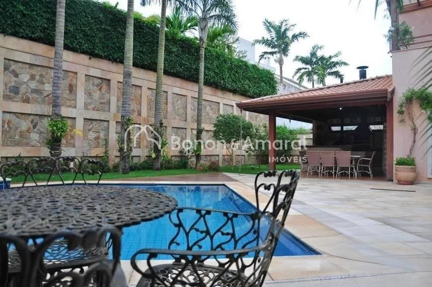 Imagem Casa de Condomínio com 415 m² e 4 quartos no Alphaville Campinas S.P.