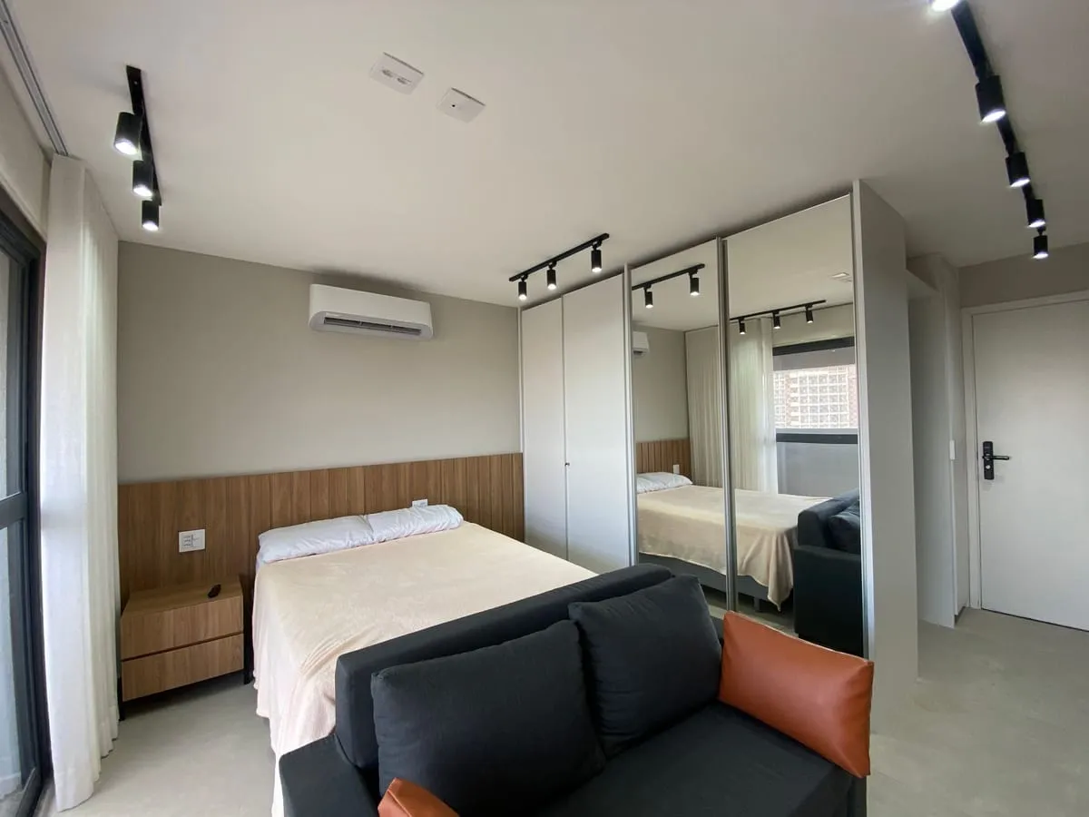 Imagem Apartamento com 1 Quarto para alugar, 27m² - Vila Mariana