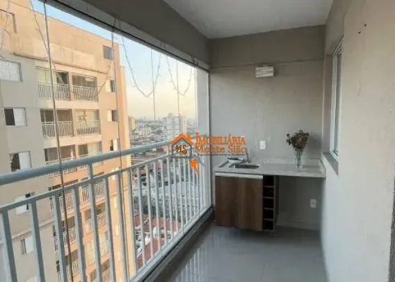 Imagem Apartamento com 3 dormitórios à venda, 76 m² por R$ 680.000 - Vila Rosália - Guarulhos/SP