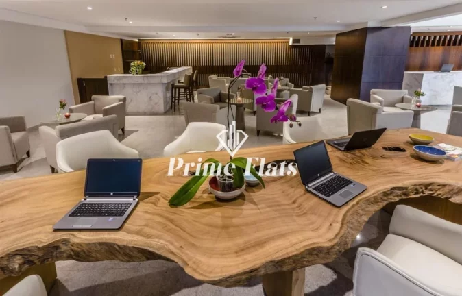 Imagem Flat disponível para venda no Blue Tree Premium Alphaville, com 26m², 1 dormitório, e 1 vaga de garagem