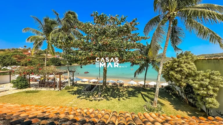 Imagem Casa Frente Mar para Temporada em Armação dos Búzios / RJ no bairro Ferradura