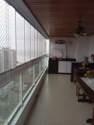 Imagem Apartamento de Alto Padrão à Venda no Bairro Vila Tupi, Praia Grande – Vista para o Mar