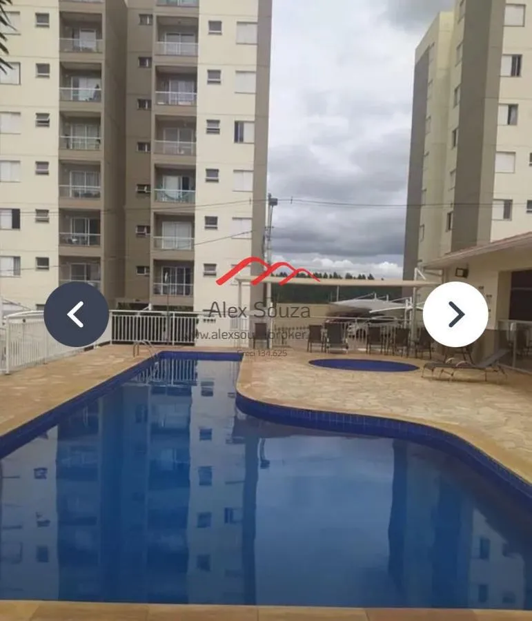 Imagem Apartamento para Venda em Hortolândia, Vila São Pedro, 2 dormitórios, 1 banheiro, 1 vaga