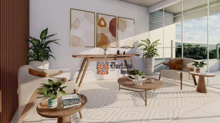 Imagem Apartamento com 2 dormitórios à venda, 82 m² por R$ 480.000 - Jardim Real - Praia Grande/SP