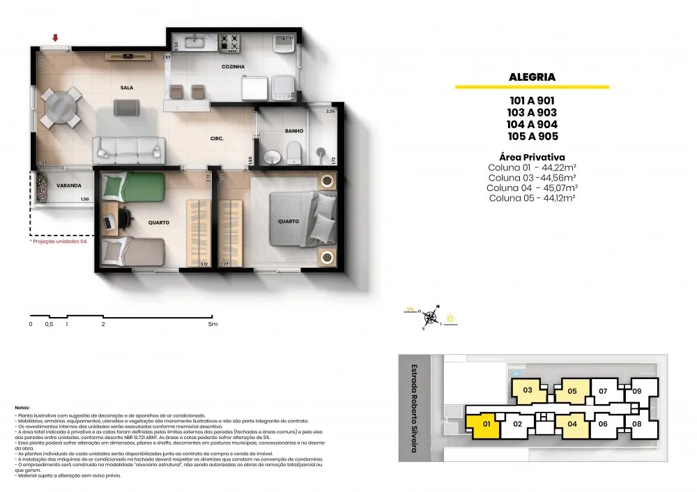 Imagem Apartamento a Venda no bairro Centro - Nilopolis, RJ