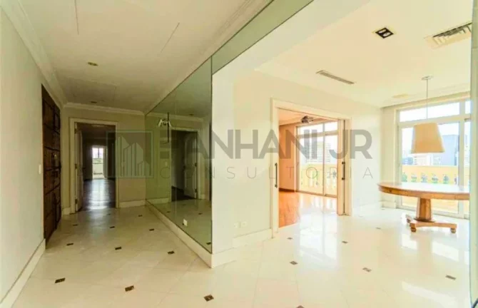 Imagem Luxuoso apartamento para locação no Jardim Europa, São Paulo-SP: 3 quartos, 3 suítes, 3 salas, 5 banheiros, 3 vagas, 456m².