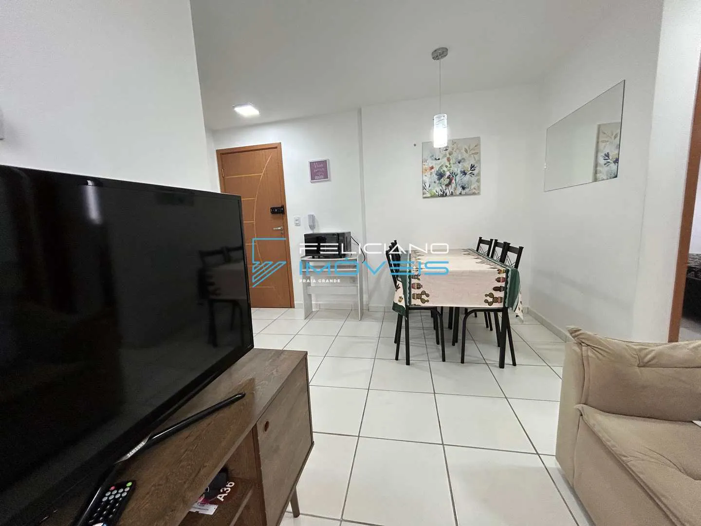 Imagem Apartamento com 2 quartos, Aviação, Praia Grande - R$ 380 mil, Cod: 6149