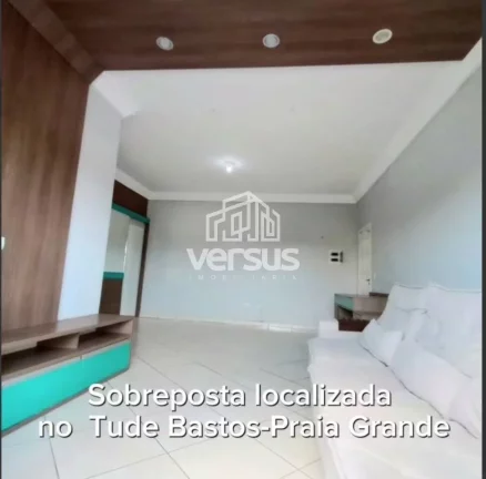 Imagem SOBREPOSTA 2 DORMITÓRIOS SENDO 1 SUITE - TUDE BASTOS - PRAIA GRANDE
