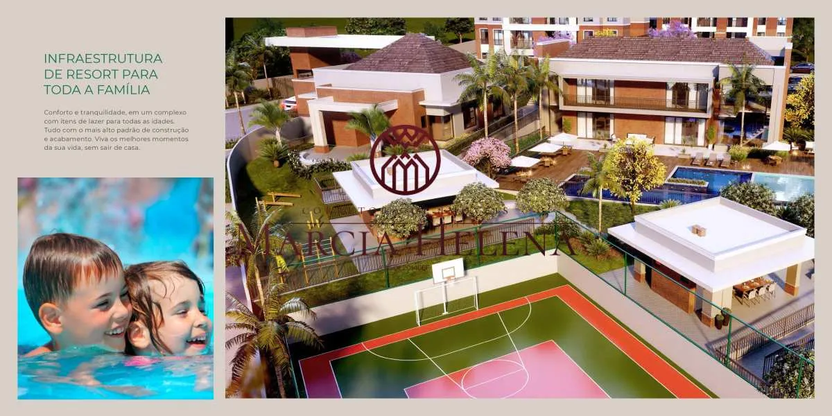 Imagem Apartamento para alugar, no Residencial Eco Vila Genebra em Campinas, Swiss Park, com 3 quartos, 78m2