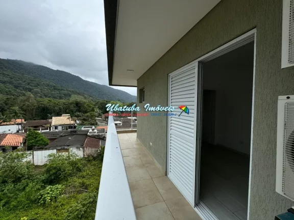 Imagem Excelente apartamento todo avarandado no centro de Ubatuba com 03 dormitórios e 156 m²