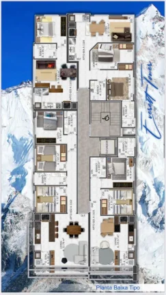 Foto do imóvel: Apartamento 3 Dormitórios - Bairro Zona Nova em Rua Taquari