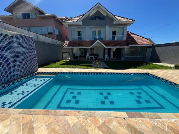 Imagem Triplex à venda frente mar edícula casa de esquina Piscina Churrasqueira