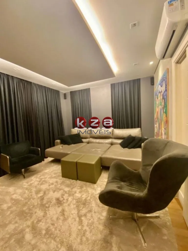 Imagem Casa de luxo em condomínio: 3 quartos, 3 suítes, 3 salas, 5 banheiros, 4 vagas, 334m² em Valinhos-SP no Residencial Reserva das Palmeiras.