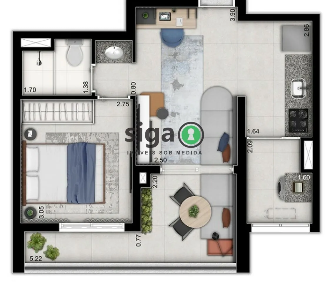 Imagem Apartamento para venda no Butantã, São Paulo - SP