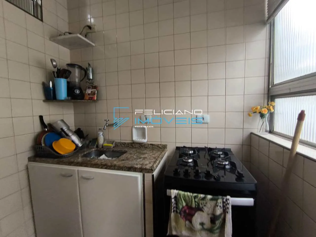 Imagem Kitnet com 1 quarto, Canto do Forte, Praia Grande - R$ 230 mil, Cod: 7341