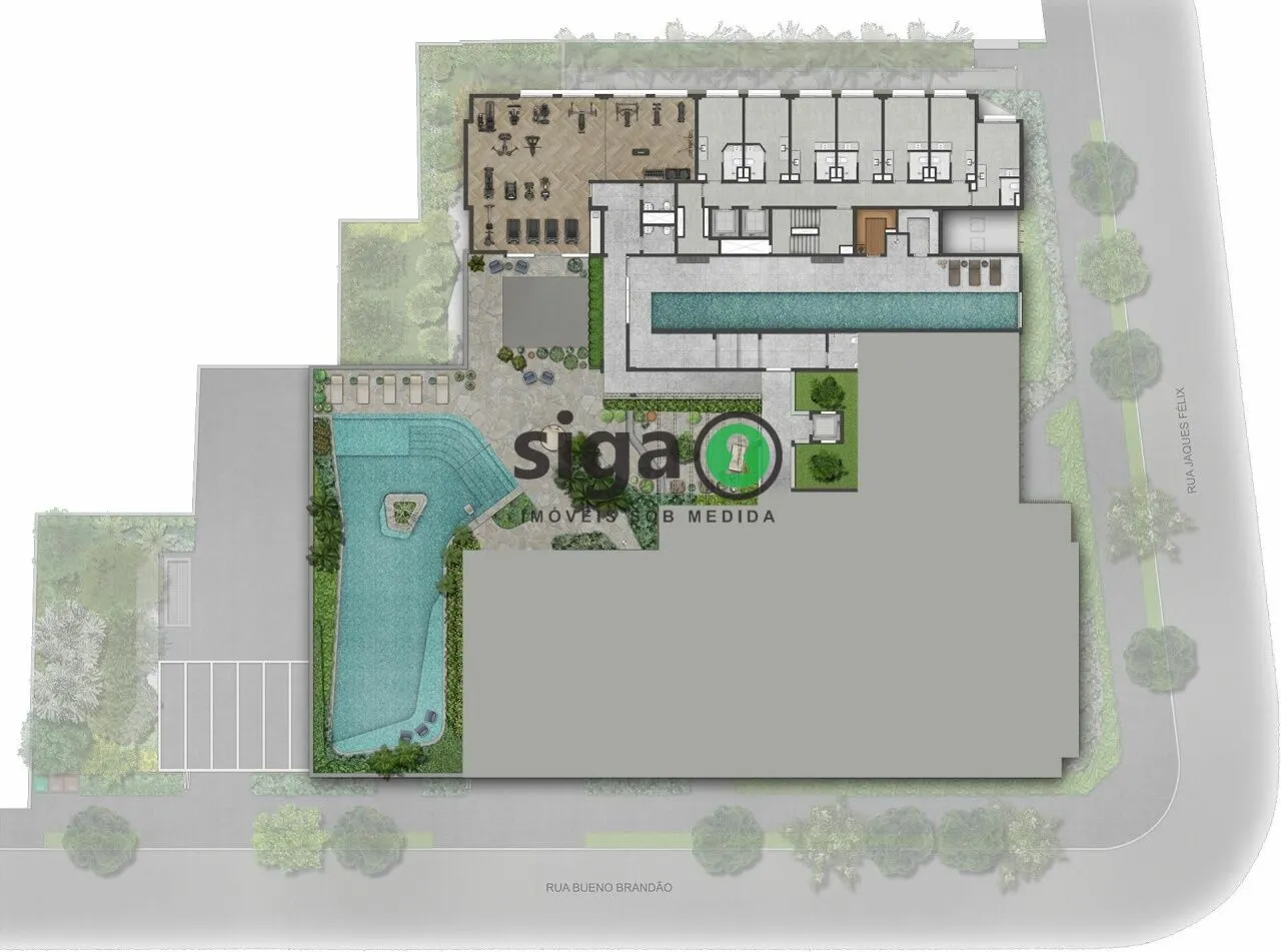 Imagem Cobertura Duplex à venda na Vila Nova Conceição de 923 m² com 5 Suítes e 7 Vagas - São Paulo