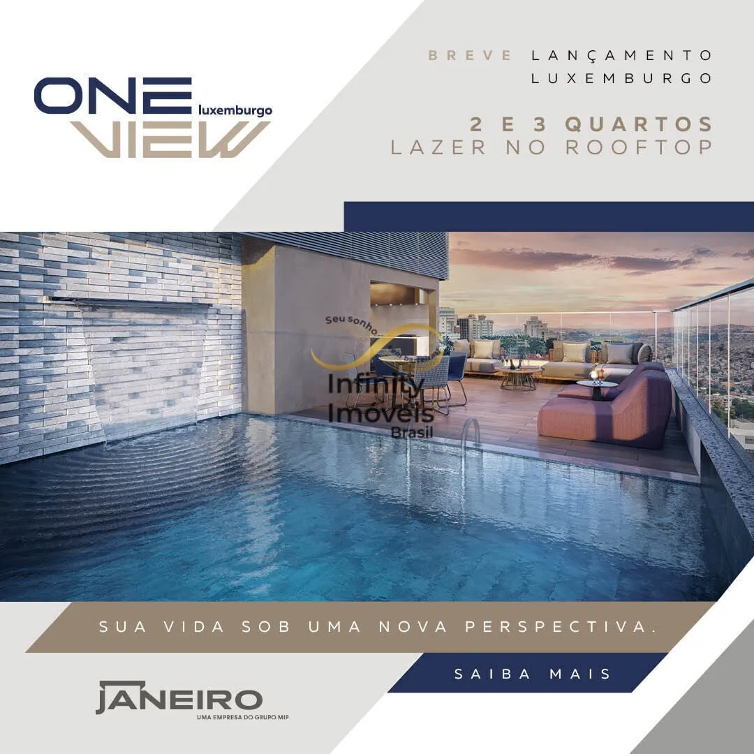 Imagem ONE VIEW - Apartamento à venda no bairro Cidade Jardim - Belo Horizonte/MG