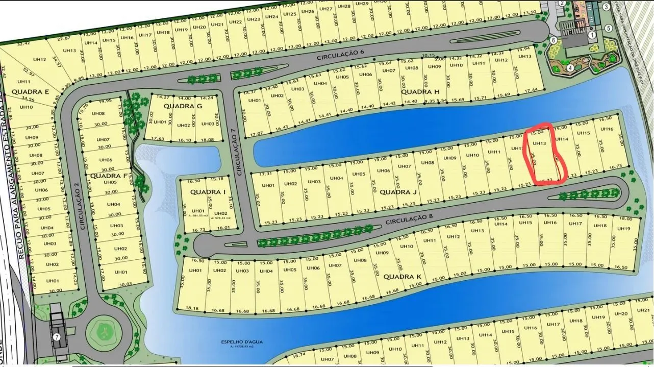 Terreno em condominio fechado