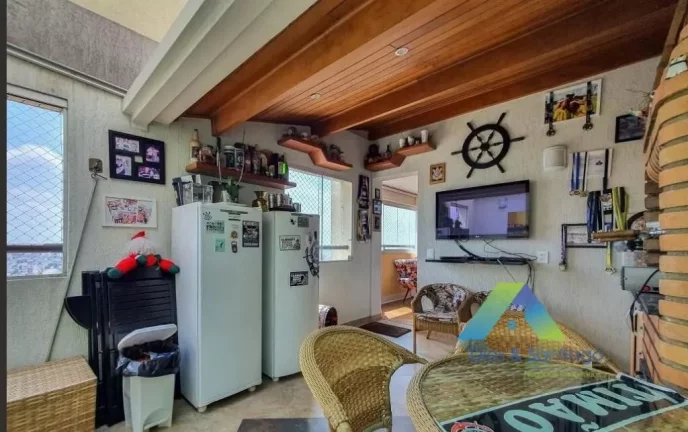 Imagem Cobertura com 3 dormitórios à venda, 180 m² por R$ 848.000,00 - Vila das Mercês - São Paulo/SP