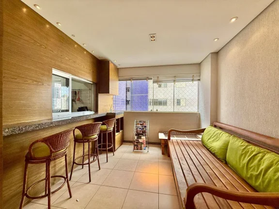 Imagem Apartamento mobiliado à venda no Vila da Serra com 3 quartos, suíte.