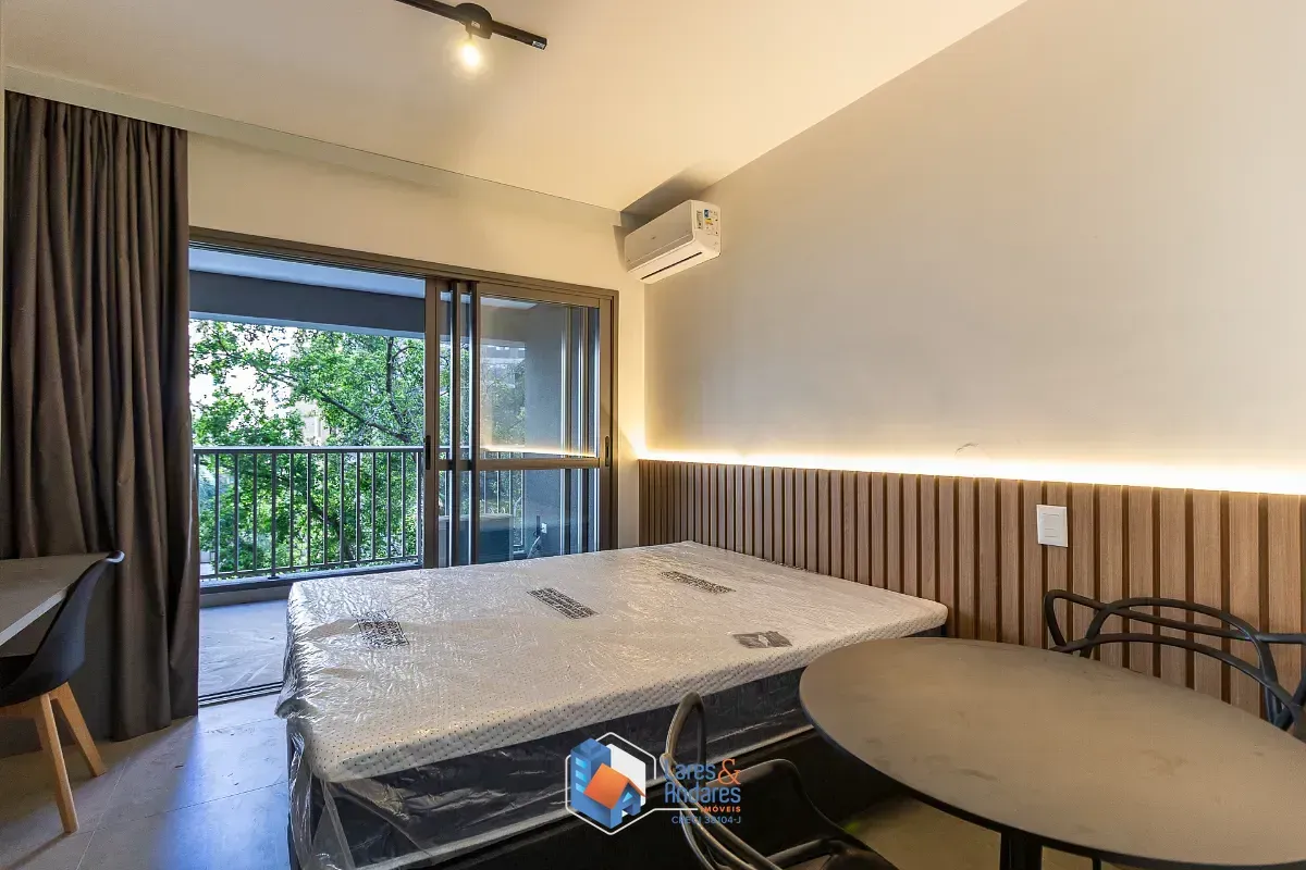 Foto do imóvel Studio para venda em Moema com 1 quarto, 26m² em Alameda dos Jurupis