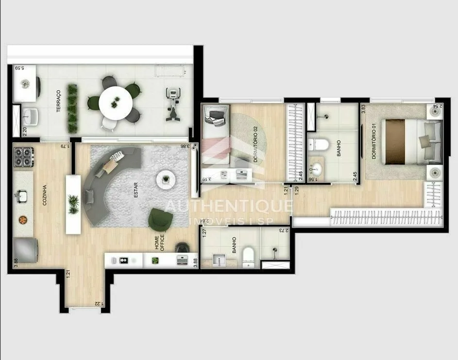 Imagem SIGNATUR - Parque Imperial Saúde - Apartamento à venda no bairro Saúde - São Paulo/SP, Zona Sul