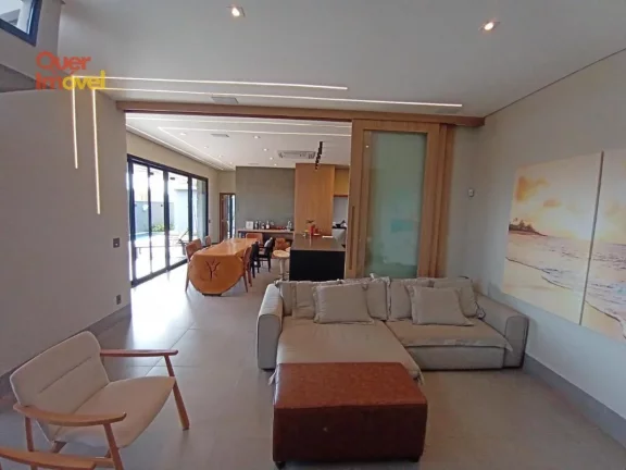 Imagem Residência de luxo no Condomínio Villa Di Maria: 3 suítes, 263,33 m² em Quintas de São José, Ribeirão Preto-SP - Quer Imóvel Negócios Imobiliários.