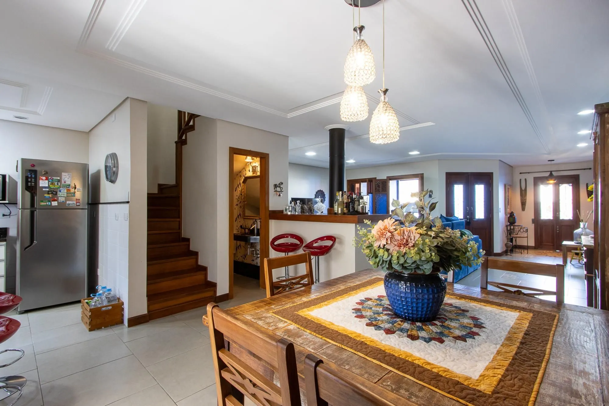 Imagem Casa 3 dormitórios com suíte master, terraço e 186m² no Lagos de Nova Ipanema