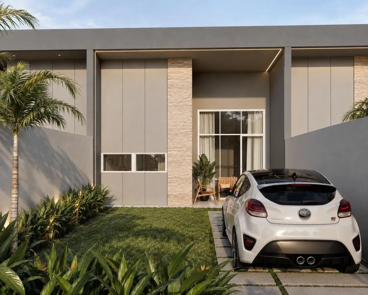 Imagem Casa com 3 Quartos à Venda, 95 m² em Vereda Tropical - Eusébio