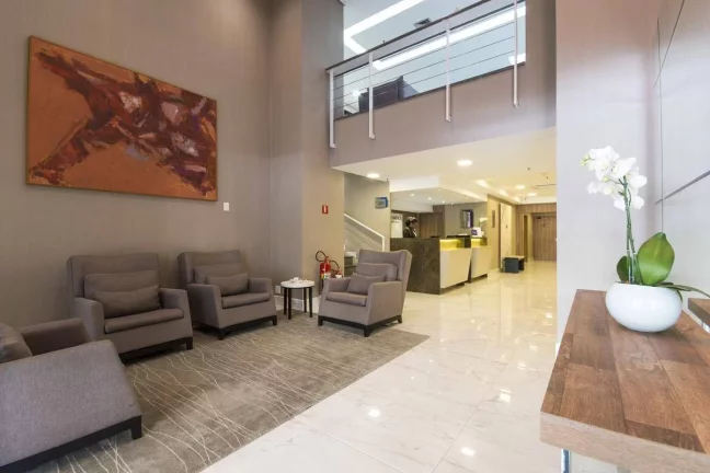 Imagem Flat disponível para venda no Transamerica Jardins, com 28m², 1 dormitório e 1 vaga de garagem