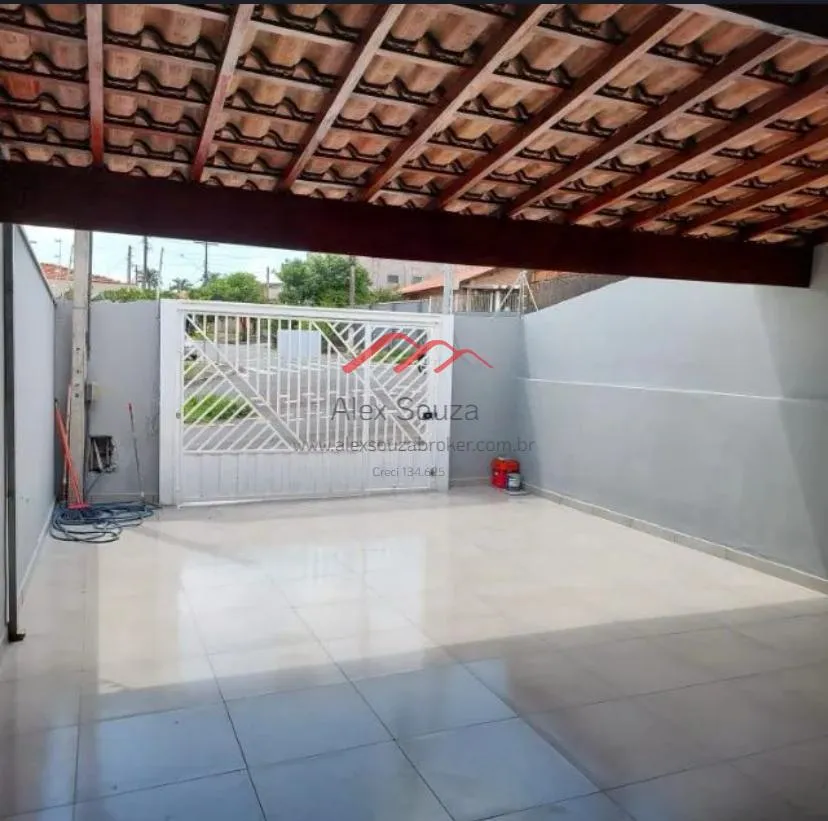Imagem Casa para Venda em Hortolândia, Vila Real, 2 dormitórios, 1 banheiro, 3 vagas
