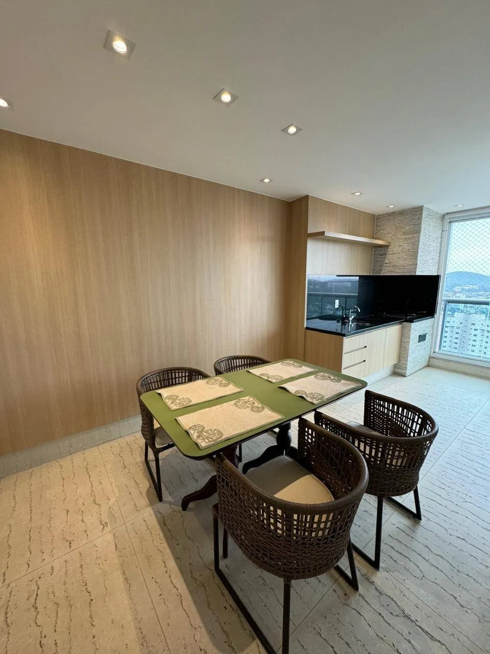 Imagem Apartamento Mobiliado no Centro de Alphaville - 3 Suítes e Sacada Gourmet