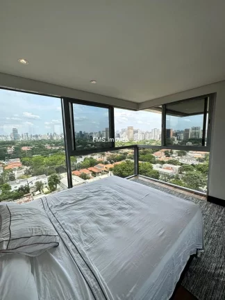 Imagem Apartamento à venda em São Paulo-SP, Pinheiros: 2 quartos, 2 suítes, 3 salas, 4 banheiros, 2 vagas de garagem, 130 m². Aproveite!