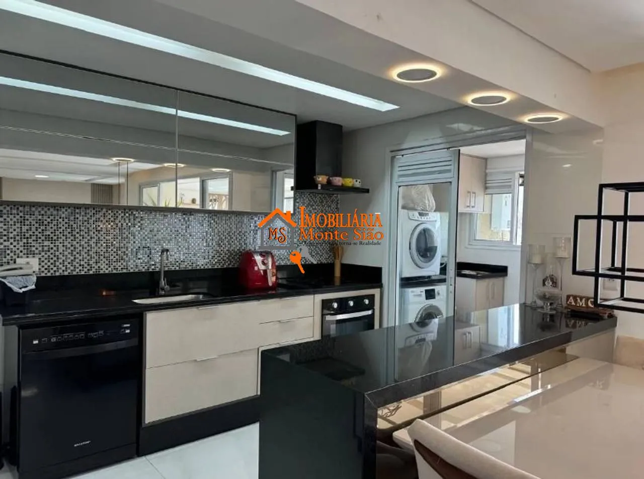 Imagem Apartamento com 3 dormitórios, 145 m² - venda por R$ 2.550.000,00 ou aluguel por R$ 14.900,00/mês - Cidade Maia - Guarulhos/SP