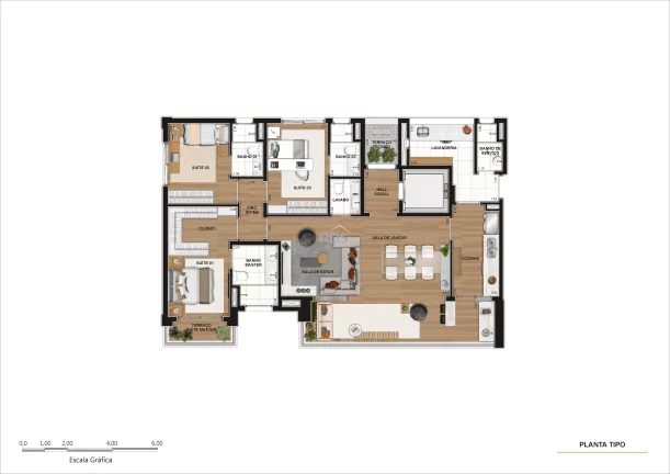 Imagem Vende apartamento no Luxuoso condomínio Reserva Itaim.