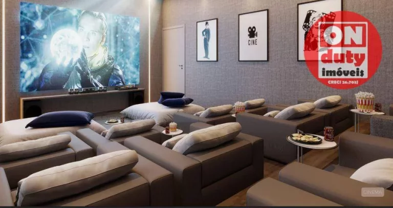 Imagem Castell di Maria Carolina Apartamento com 3 suítes à venda, 124m² a partir R$ 1.911,00- Ponta da Praia - Santos/SP