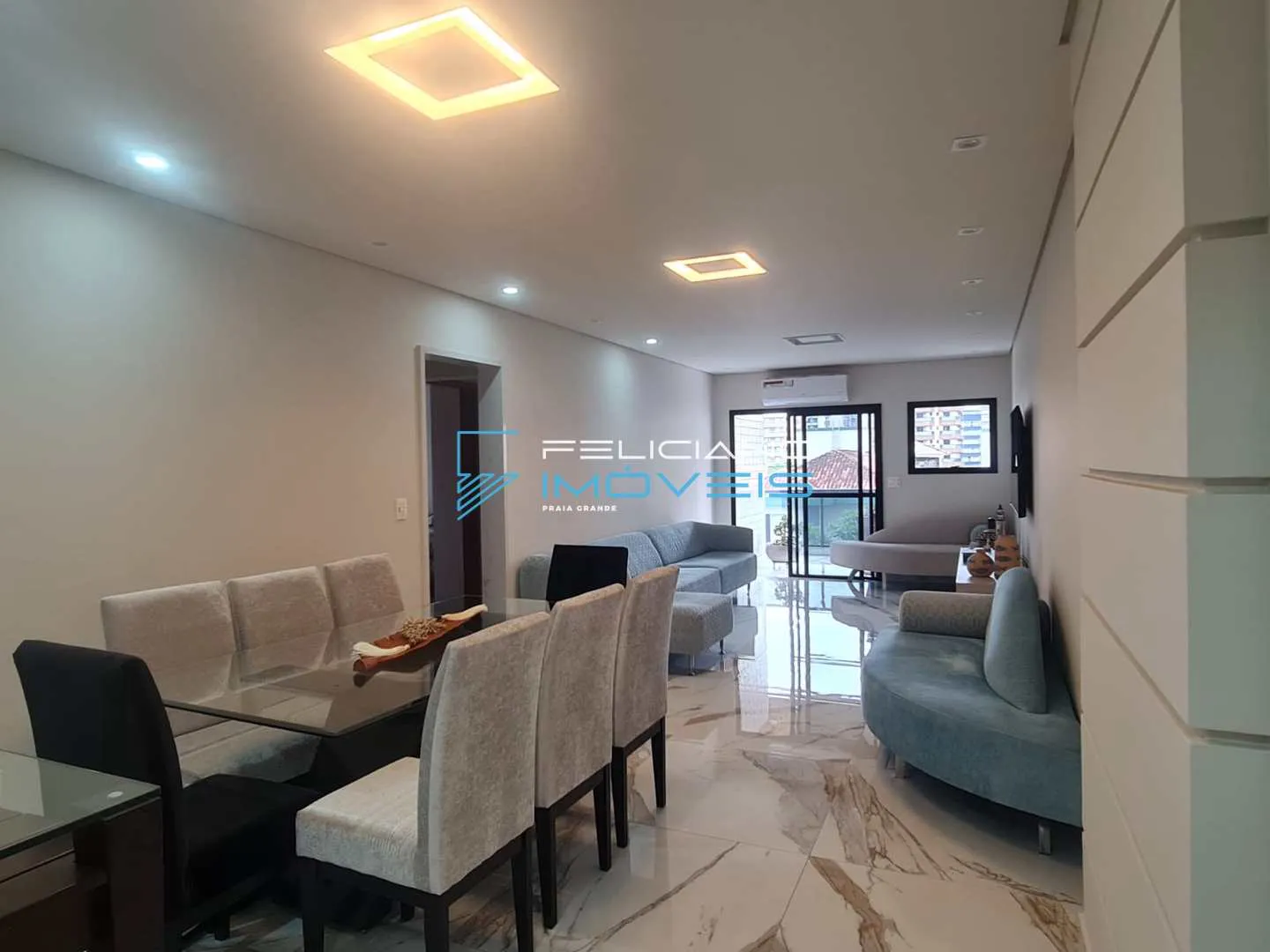Foto do imóvel Apartamento com 3 quartos, Guilhermina, Praia Grande - R$ 1.1 mi, Cod: 6581 em Rua Itararé