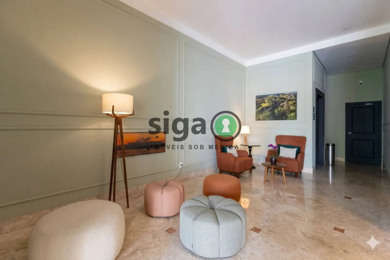Imagem Apartamento em Pinheiros - 1 quarto com 40m², 1 Vagas - São Paulo/SP