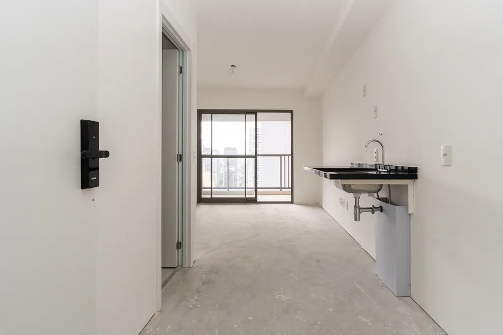 Foto do imóvel Studio à venda em São Paulo, Santo Amaro, com 1 quarto, 27m2