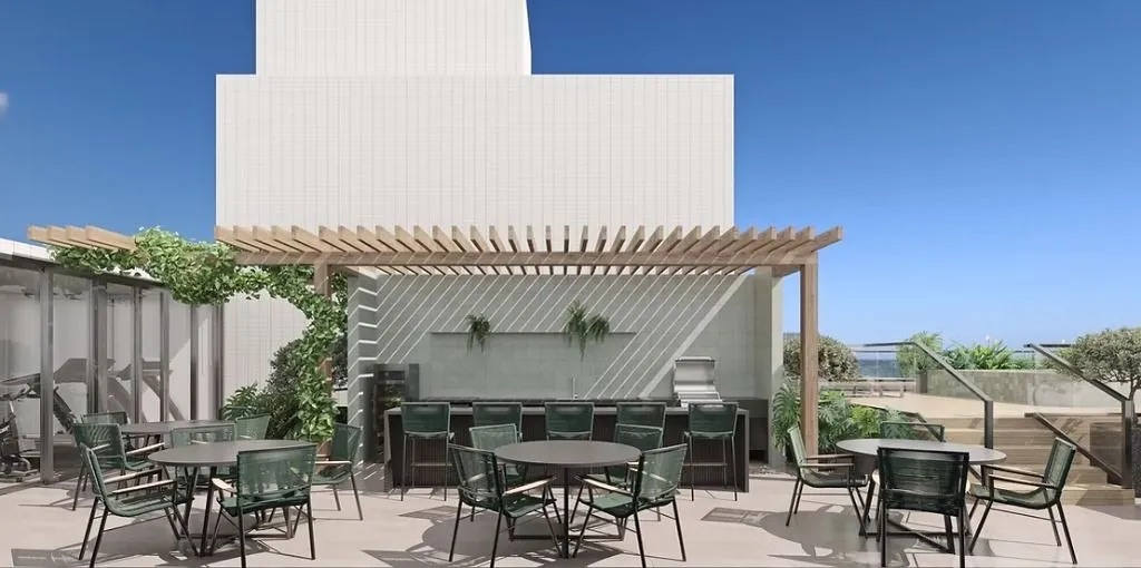Imagem Apartamento moderno a 80m da praia no Jardim Oceania, com 2 suítes, varanda gourmet e lazer completo. Ideal para morar ou investir.