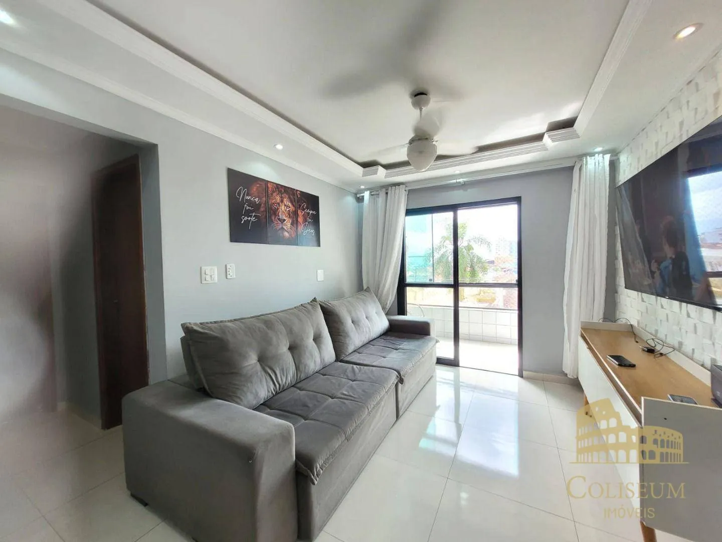 Imagem Apartamento com 2 dormitórios à venda, 86 m² por R$ 420.000,00 - Vila Assunção - Praia Grande/SP