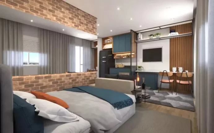 Imagem Apartamento à venda em Pinheiros, São Paulo-SP! 1 quarto, 1 banheiro, 58m² de área. Conheça o Welconx Pinheiros agora!