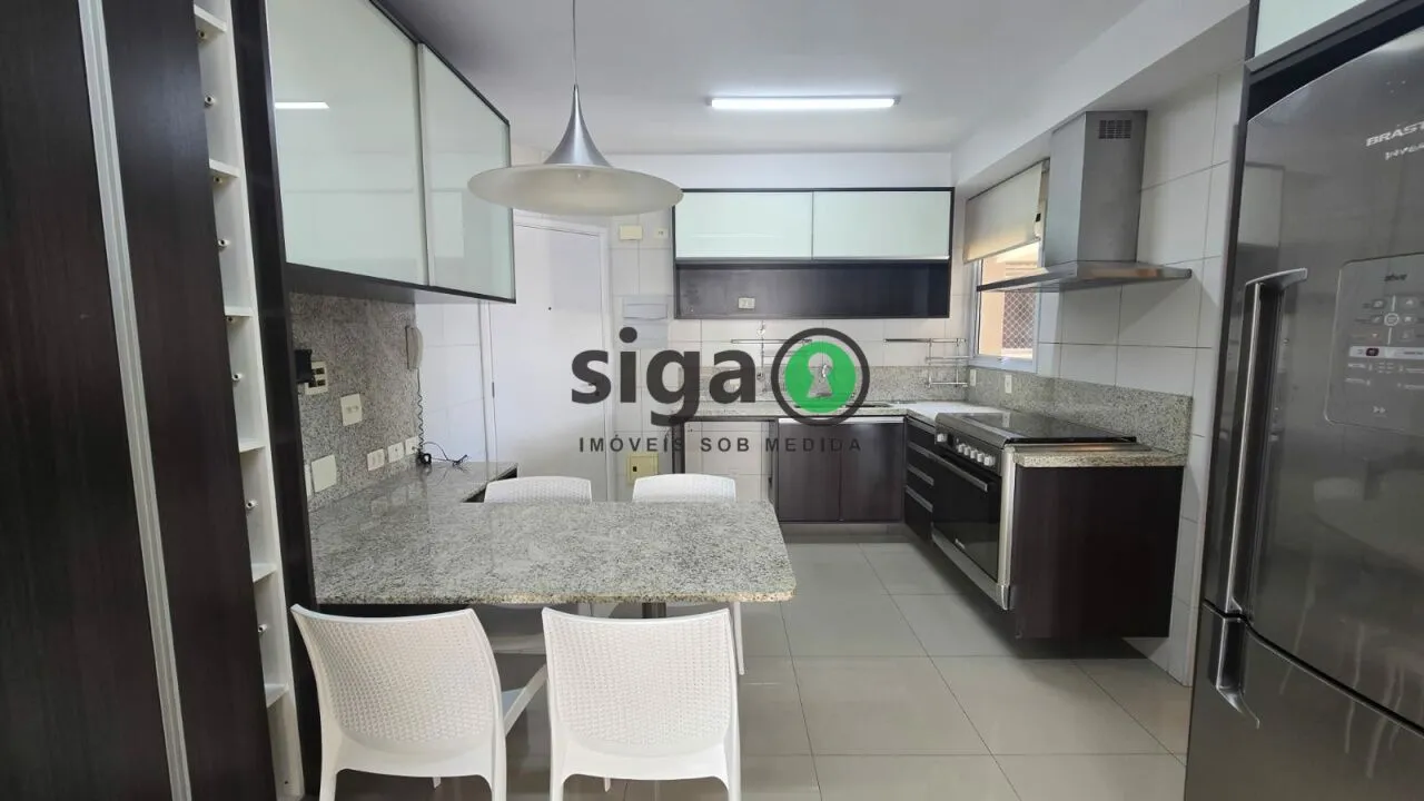 Imagem Apartamento à venda no Brooklin com 3 suítes, varanda gourmet, lazer completo