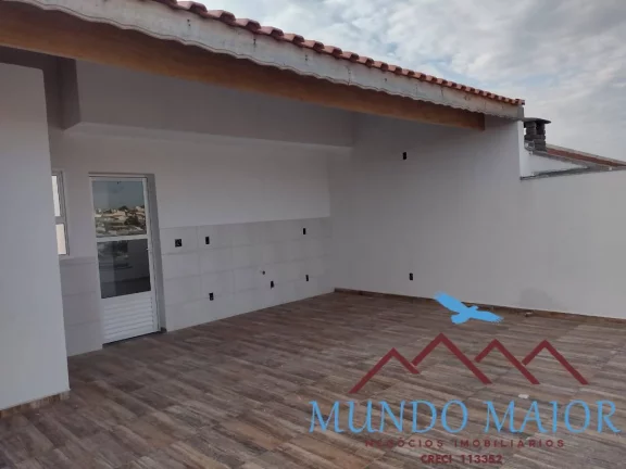 Imagem Cobertura 2 dormitórios e 3 banheiro 88m por R$ 360.000,00 - Vila Linda !