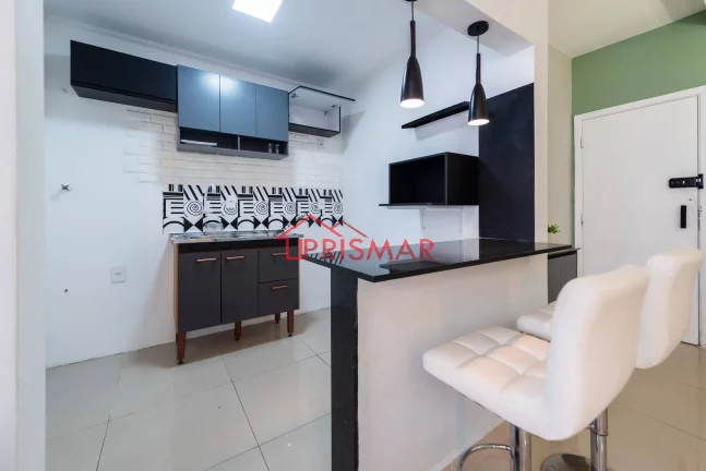 Imagem Apartamento 2 dormitórios 1 vaga boqueirão, Santos