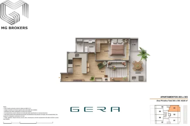 Imagem Apartamento à venda na Gávea, Rio de Janeiro - 1 quarto, 1 sala, 38m² de área - Imperdível oportunidade!